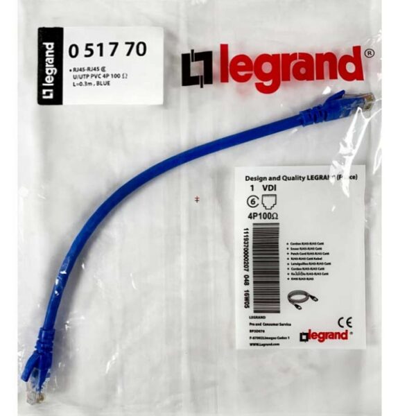 کابل شبکه 30 سانتی لگرند